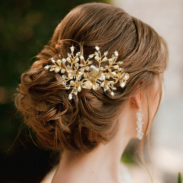 hair clip flower wedding