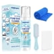 thumbnail image 1 of Ganfancp Kit Limpiabotas Blanco Limpiabotas con Cepillo y Toalla Espuma Sin Aclarado Limpiabotas Elimina Suciedad y Manchas 100Ml Artículos En Liquidación Espuma Limpiadora*1 Cepillo*1 Esponja*1 Paño, 1 of 7