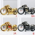 thumbnail image 3 of Mini Motorcycle Model Alarm Clock Battery Powered Desk Shelf Clock Creative Home Decoration, 3 of 5