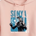 thumbnail image 3 of Mortal Kombat - Sonya Mortal Kombat - Juniors Cropped Pullover Hoodie, 3 of 5
