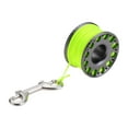 thumbnail image 3 of Colaxi Scuba Diving Reel with 30M High Visibility Line with Double Ended Bolt Clip Diving Finger Spool Reel for Underwater Equipment Grey Reel, 3 of 8