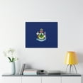 thumbnail image 6 of Maine State Flag Canvas Vibrant Wall Art Unframed Home Decor, 6 of 13