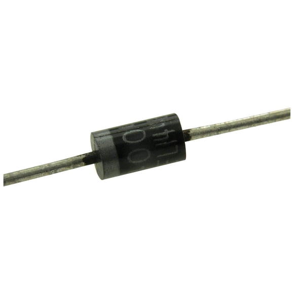 (100 piezas) 1N4004 Diodo rectificador 1A 400V Agujero DO-41
