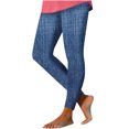thumbnail image 4 of POROPL Blue Leggings for Women Tight Imitation Denim Leggings Yoga Print Size S-XXL, 4 of 4