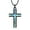 Black Cross Abalone 02, variant on Coachuhhar Cross Necklace for Men 925 Sterling Silver Crucifix Pendant Necklace Religion Cross Jewelry Gifts for Father Husband Son