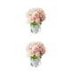 thumbnail image 3 of Yuarrent 2 pack/lote flores artificiales en jarrón aspecto realista elegante durabilidad fácil Type9 NO9, 3 of 6