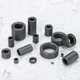 thumbnail image 4 of Uxcell 20Pcs Toroid Ferrite Core, 12.7mm OD x 7.9mm ID x 6.35mm H Ferrite Ring Chokes Strong Round Magnet to Reduce Signal Loss, Black, 4 of 6