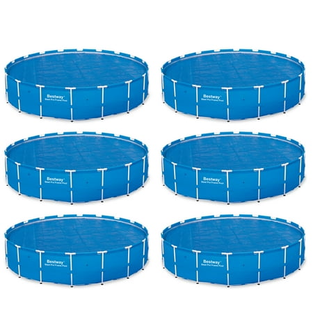 Bestway 18 Foot Round Above Ground Swimming Pool Solar Heat Cover (6 (Best Way To Get Rid Of Foot Cramps)