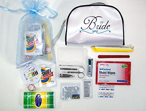 Kit D'urgence Voyage 23 Pièces - Brillant Or - Idéal Mariage, Week-end, Cosmétiques - Neuf