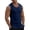 Navy_006, variant on Domuza Tank Tops for Men 2026 Summer Gym Fitness Athletic Workout Tank Tops Casual Crewneck Texture Muscle Fit Comfy Vests Dark Gray XL