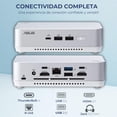 thumbnail image 4 of Computadora Escritorio Mini PC ASUS NUC 14 PRO+ AI Intel Core ULTRA 9 185H NPU 35 TOPS 32GB DDR5 SSD 1TB Thunderbolt 4 WiFi 6E BT 5.3 Plata Alto Desempeño y Edición profesional, 4 of 6
