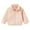 Pink, variant on Baby Boys Girls Solid Color Zipper Long-sleeved Jacket Lovely Toddler Fleece Jacket Wool Coat 0-3Y