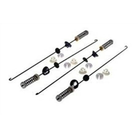 Washer Suspension Spring Edgewater Parts W10780048, WPW10780048 Suspension kIT for WHIRLPOOL Washer SPRINGS SET OF 4 27'' ()