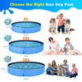 thumbnail image 3 of Piscina para perros grandes Jecoo, plegable, de plástico duro, portátil, 3 of 6