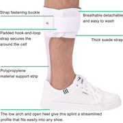 Orthomen AFO Drop Foot Brace Splint Ankle Orthosis Support, L-Right