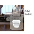 thumbnail image 2 of 16in Height Portable Travel Toilet Compact Potty Bucket SeatsTank Lightweight Outdoor Indoor with Toilet Roll Holder For Camping and Hiking Boating, Caravan, Campsite, Hospital, 2 of 9