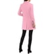 thumbnail image 3 of Abrigo de invierno para mujer INSPIRE CHIC con solapa muesca, abrigo trench de doble botonadura, XS, rosa polvo, 3 of 7