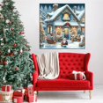 thumbnail image 7 of Adult Christmas Diamond Painting Kit — Winter Christmas Cottage Theme | 5D Gem Art Craft Kit | Ideal for Home Wall Decor & Gifting (16x16 Inches) — Unframed, 7 of 7