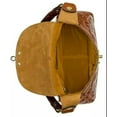 thumbnail image 4 of Patricia Nash LUCIA Rose Tooled Leather Crossbody Bag~British Tan Tooled $199, 4 of 4