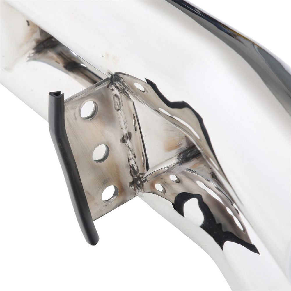Smittybilt 3" Rear Double Tube Bumper without Hitch (Stainless Steel