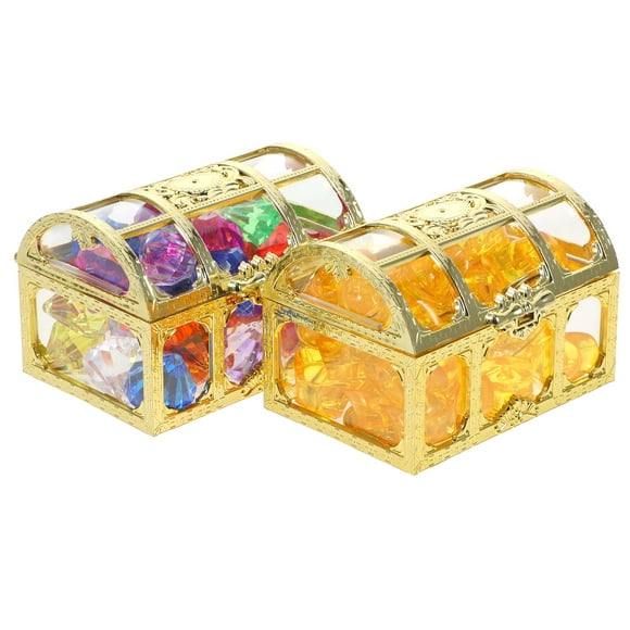 Childrens Toys Kids+toys Acrylic Precious Stone Toy Gems for Party Diving Toys Toddler Bath Toys Diamond Treasure Chest Ingots Plastic Acrylic Toddler Pool Party