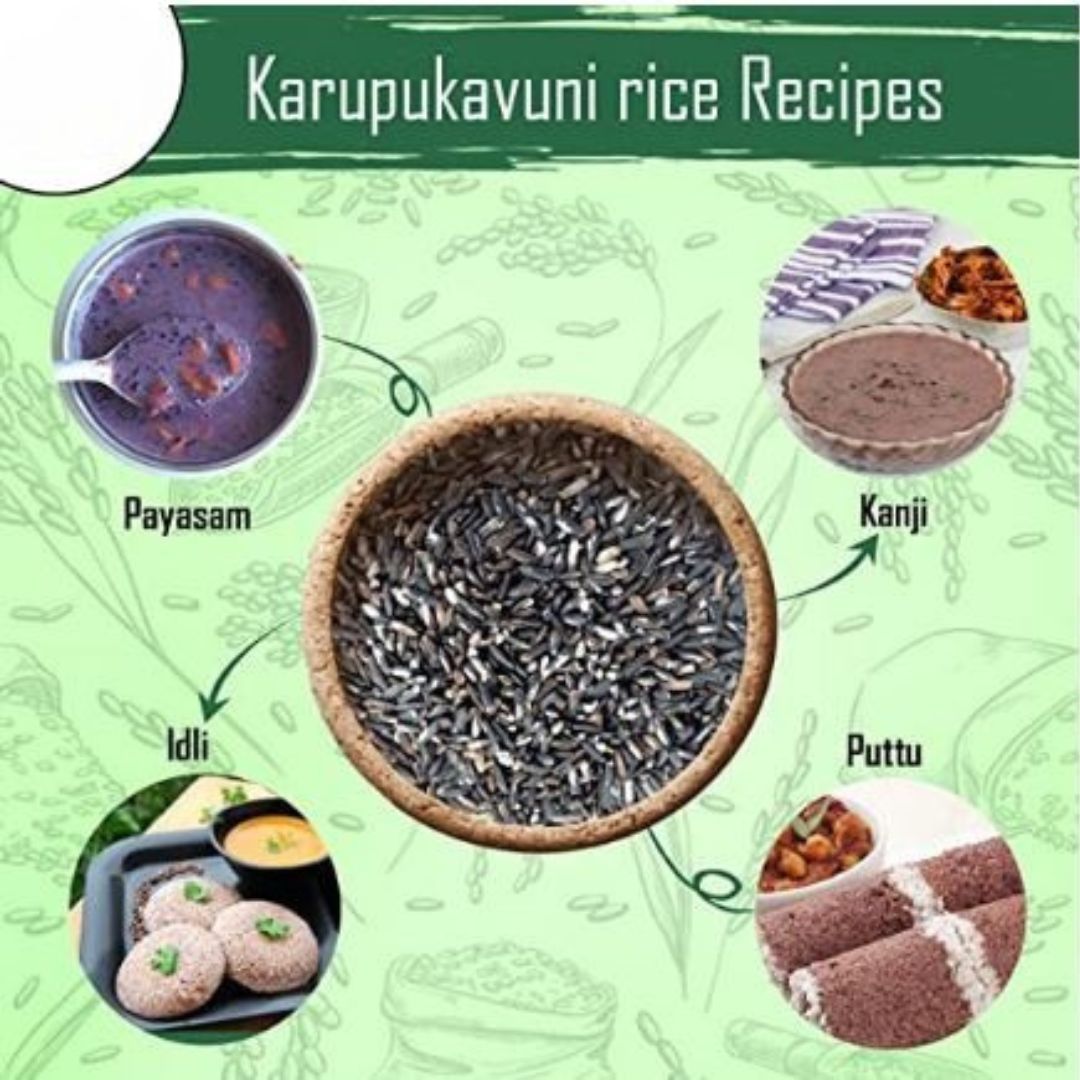 Shastha Heritage Rice - Karuppu Kavuni Rice 5Lbs (Pack of 1)