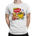 thumbnail image 2 of Officially Licensed Coca Cola Retro Coke Pop Fizz Refresh Men's T-shirt, 2 of 3
