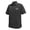 Black, variant on Monterey Club Men's Zone Tech Contrast Golf Polo Shirt #1522