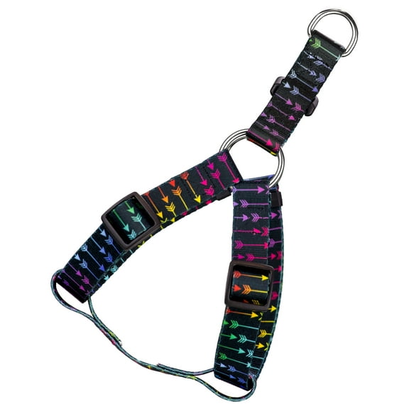 Country Brook Petz® Colorful Arrows Step-In Dog Harness, Medium