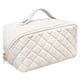thumbnail image 1 of Bolso cosmético del viaje de la capacidad grande con el bolso cosmético del viaje de las mujeres portátiles de la manija, 1 of 7