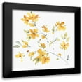 thumbnail image 1 of Audit, Lisa 20x20 Black Modern Framed Museum Art Print Titled - Happy Yellow 05A, 1 of 5