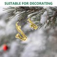 thumbnail image 3 of Miangastore 20Pcs Miniature Saxophone Ornaments Mini Plastic Musical Instrument Model Christmas DIY Instrument Ornament Party Favors, 3 of 8