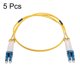 thumbnail image 3 of 5uds 3.3ft Monomodo Dúplex Cable Fibra Óptica Parcheo LSZH Saltador Fibra Óptica LC a LC para Centros Datos Routers Switches Transceptores, 3 of 6
