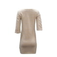 thumbnail image 2 of Pre-Owned Lauren Ralph Lauren Striped Dress with Lace-Up Sleeves in Multicolor Cotton, 2 of 2