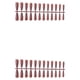 thumbnail image 2 of sweethay 24 Uds Prensa extralarga en las uñas artificiales DIY sólido duradero resistente a los arañazos uñas acrílicas para salones 22café 2Conjunto, 2 of 6