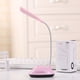 thumbnail image 3 of Eyfqtcs Lámpara De Mesa Con Interruptor De Botón Plegable Luz De Escritorio De Estudio Con Pilas (Rosa), 3 of 3