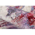 thumbnail image 4 of Momeni Rustic Romance Abstract Overdyed Modern Area Rugs, Purple, 4 of 4