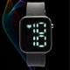 thumbnail image 5 of Reloj Digital Zeit Unisex Casual Correa De Silicón Luz Led negro 40mm Zeit CB00022513, 5 of 6