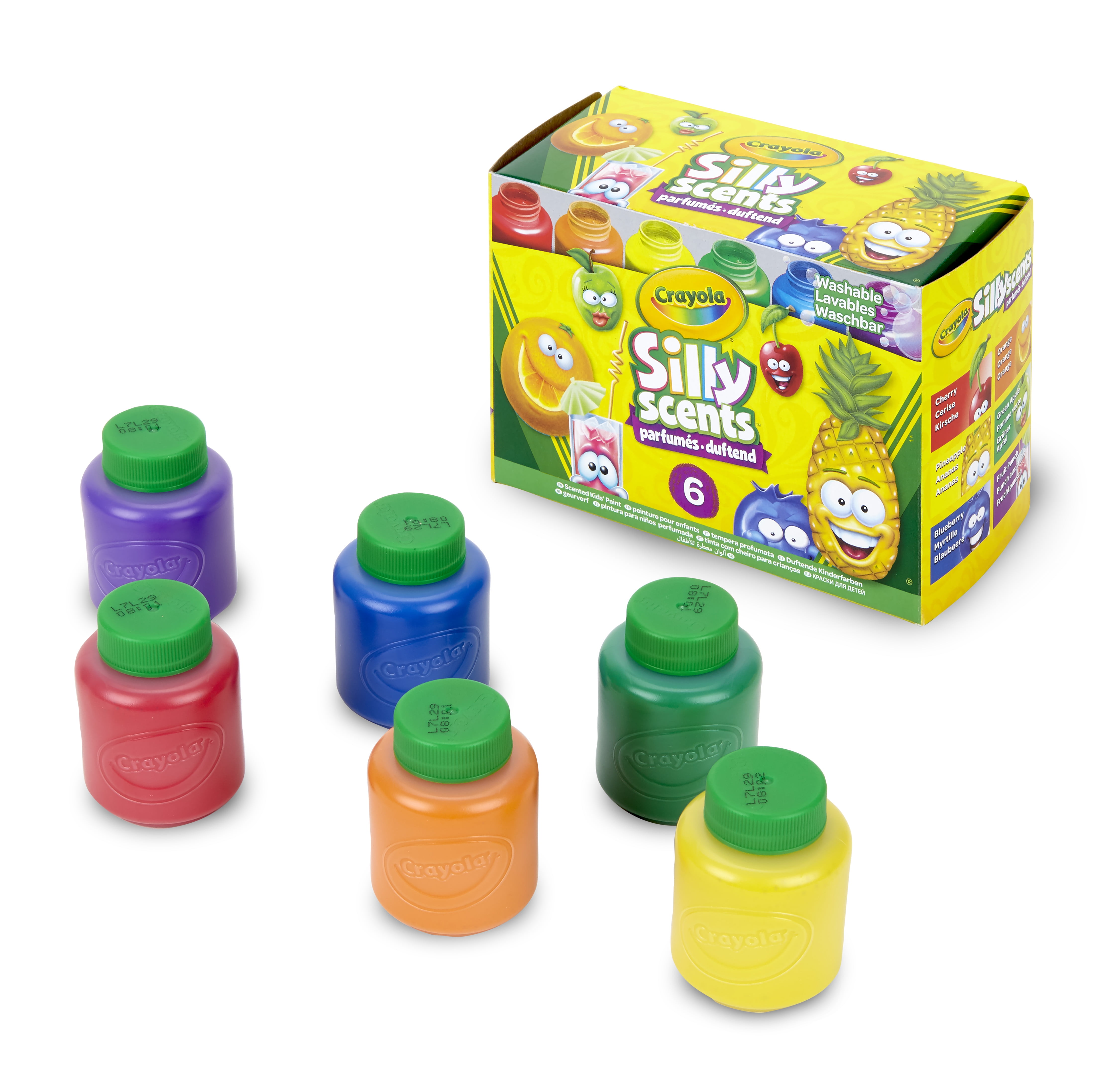 Crayola Silly Scents 6 Count Washable Kids Paint