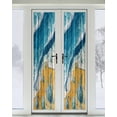thumbnail image 2 of Blue Summer Beach Blackout Curtains, French Door Curtains for Door Window, Coastal Sea Turtle Privacy Drapery for Patio/Sidelight Doors, 1 Panel with Tieback, 54 x 72 Inches, 2 of 6