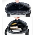 thumbnail image 4 of Bolso de hombro a cuadros informal para hombre, bandolera deportiva de cuero, bolso cuadrado pequeño de moda con personalidad JAMW Sencillez, 4 of 5