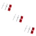 thumbnail image 1 of maskred 1/2/3/5 Kit de Montage Facile pour Installation Pratique de Boîte à Outils Facile à Transporter Rouge Deux Paquets 3 Pcs, 1 of 6