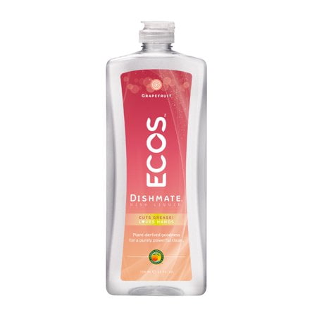 Dishmate Dishwashing - (2 Pack) Earth Friendly Products Ultra Dishmate Natural Grapefruit Liquid Dishwashing Cleaner, 25 fl oz