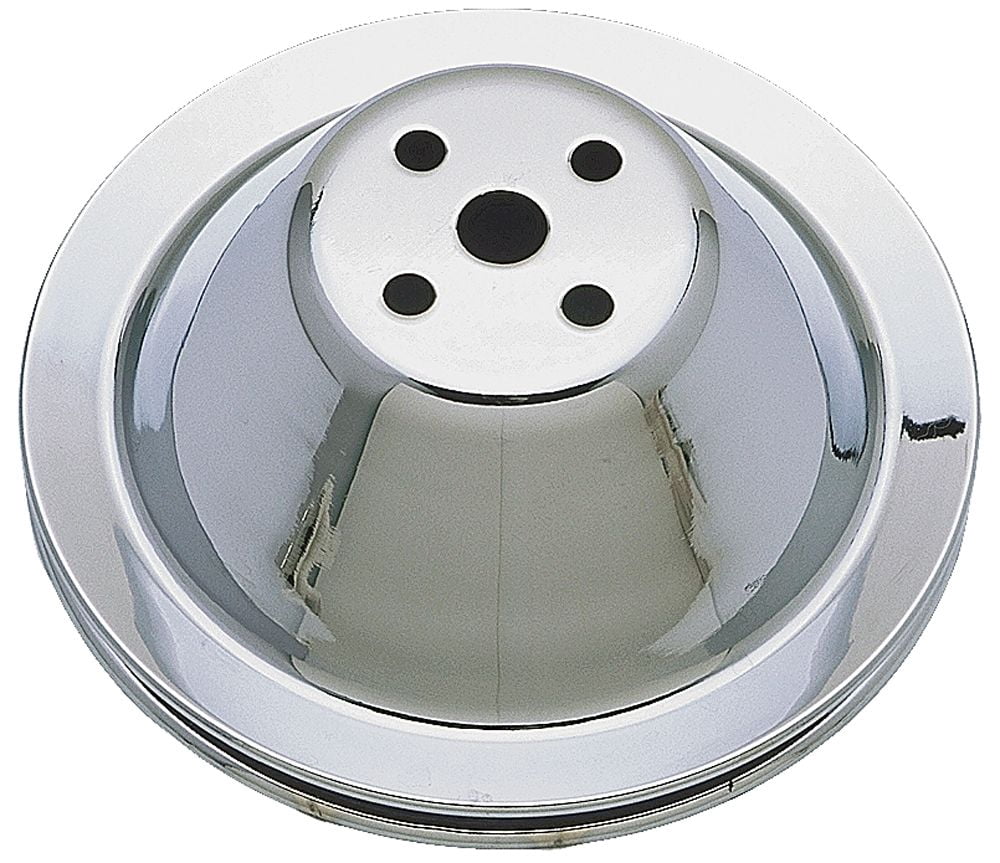Trans-Dapt 9600 TDP9600 W/P PULLEY SNGL SBC SWP CHR