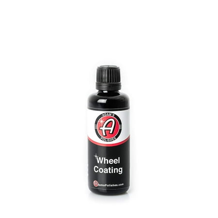Adam's Ceramic Wheel Coating - 9H Hardness Ceramic Coating - Long Lasting Protection That Beads and Repels Water (50ml Bottle)