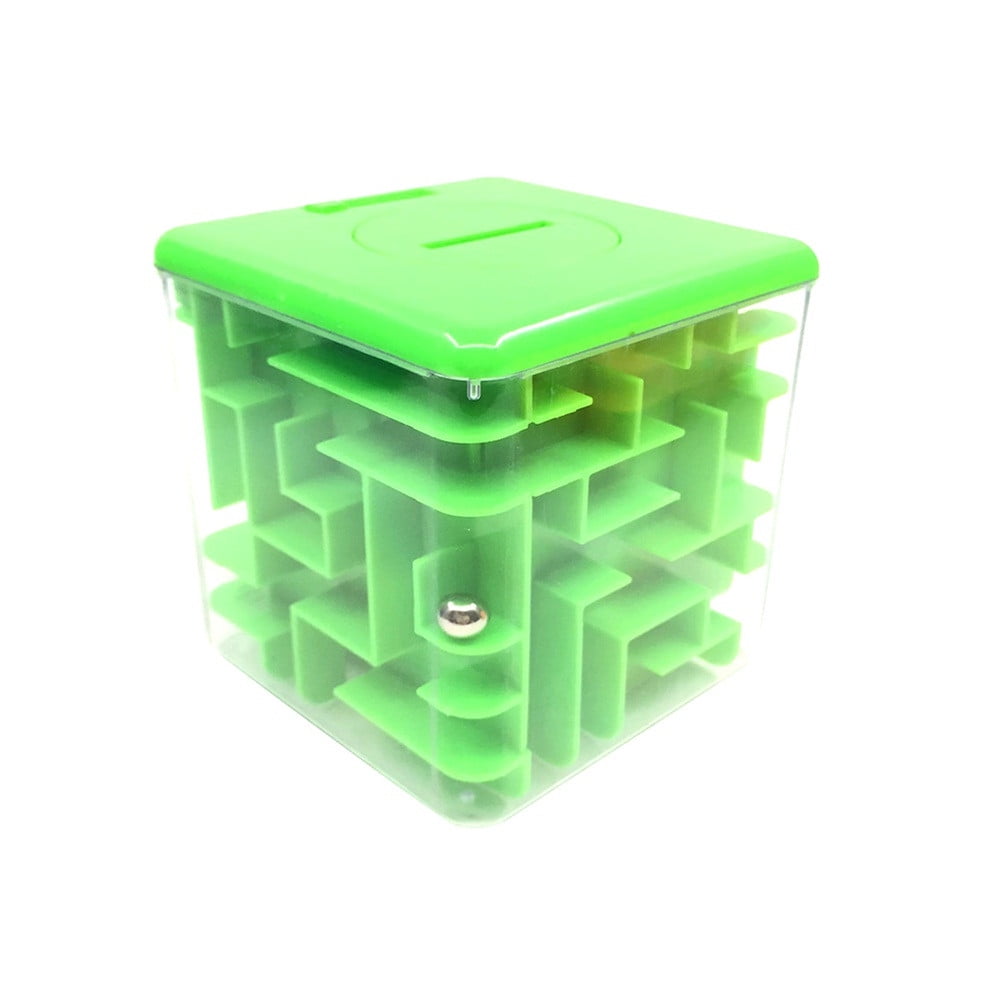 Outtop Money Maze Bank, Coin Cash Bill Storage Box, Game Change Toy
