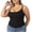Black, variant on Tqcoqu Plus Size Women's Cami Tank Tops Cross Back Halter Sleeveless Summer Trendy Loose Casual Tops,Black,Women's XL-XXXXL