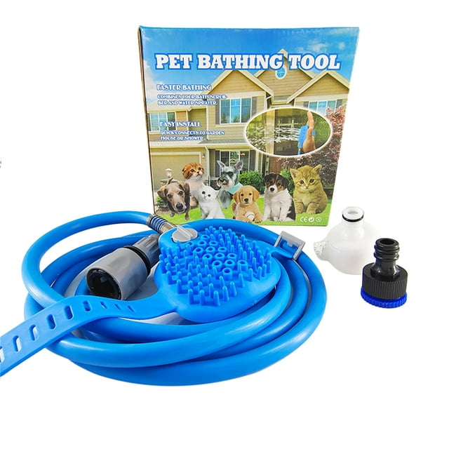 Rociador de ducha para perros, rociador de baño para mascotas, rociador ergonómico para mascotas, rociador de baño para mascotas de alta capacidad