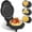 3 In 1 Waffle Maker, variant on Electric Crepe Maker 12'' & Griddle - Non-stick Pan With Spreader For Roti Tortilla Blintzes Pancakes Adjustable Temperature 1000w
