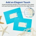 thumbnail image 3 of Avery Pearlized Ivory Rectangle Labels, 1.5" x 3.75", 250ct, 3 of 11